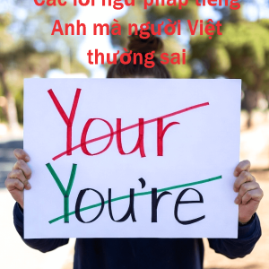 Khắc phục những lỗi Ngữ pháp tiếng Anh nhỏ làm mất điểm bài thi IELTS